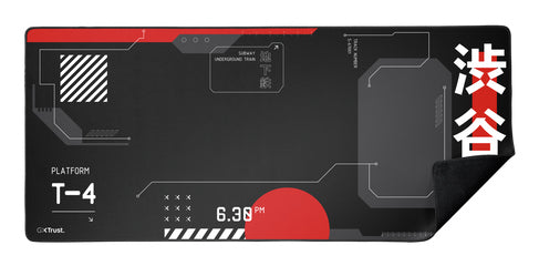 Trust GXT759 – Gaming-Mauspad – 900 × 400 mm, Polyethylenterephthalat, Schwarz