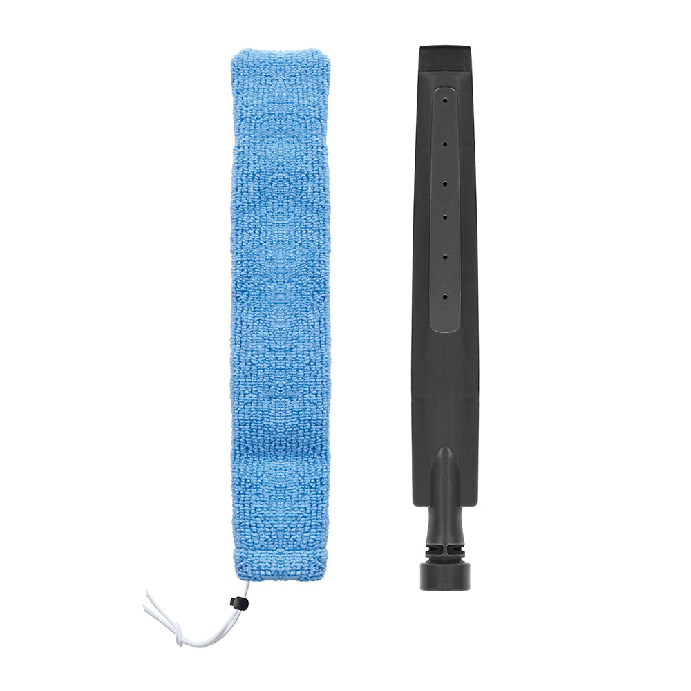 Polti Bürstenset – Polyamid/Polyester, 2-teiliges Set, schwarz/blau, für SV660, SV650 & weitere