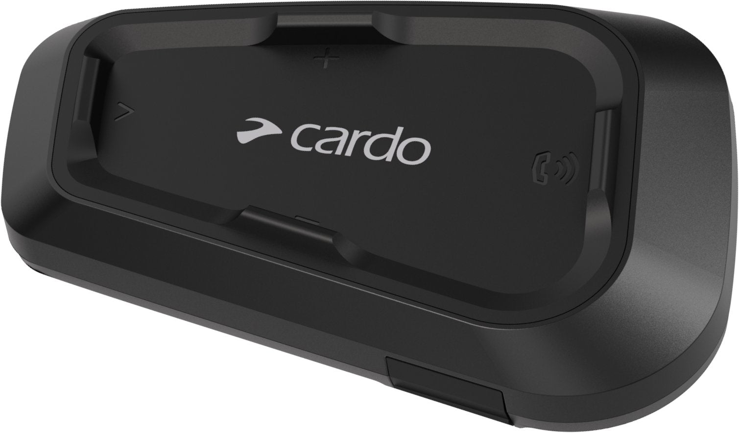 Cardo Spirit Duo Bluetooth-Headset – für Motorradhelme – USB-C, Bluetooth 5.2 – Schwarz