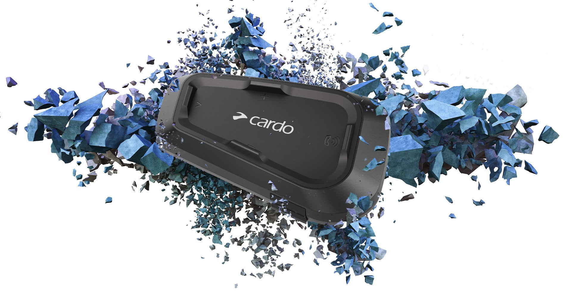 Cardo SPIRIT HD DUO Headset – Stereo, BT, USB-C, Schwarz, BT 5.2