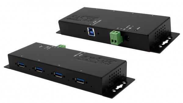 EXSYS EX-1184HMVS-2 USB-Hub – USB-B, 4× USB-A, für Windows/Mac/Linux
