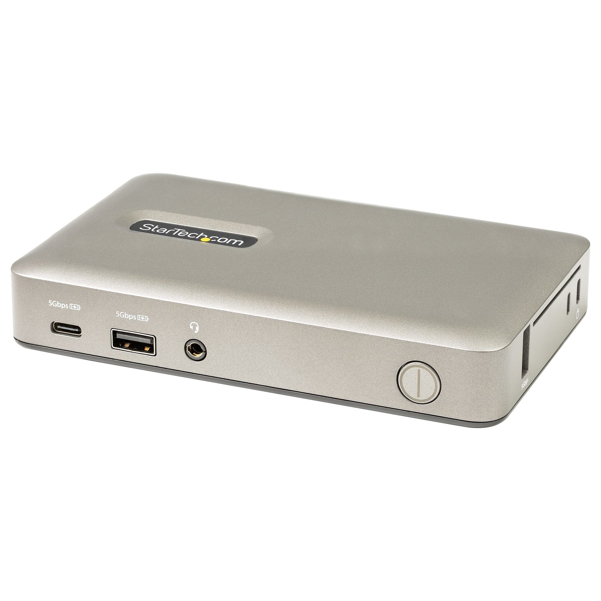 StarTech.com Dockingstation – USB-C, 1× DP, 1× VGA, 3× USB-A, 1× USB-C, 65 W PD, GbE, für Windows/Mac/ChromeOS