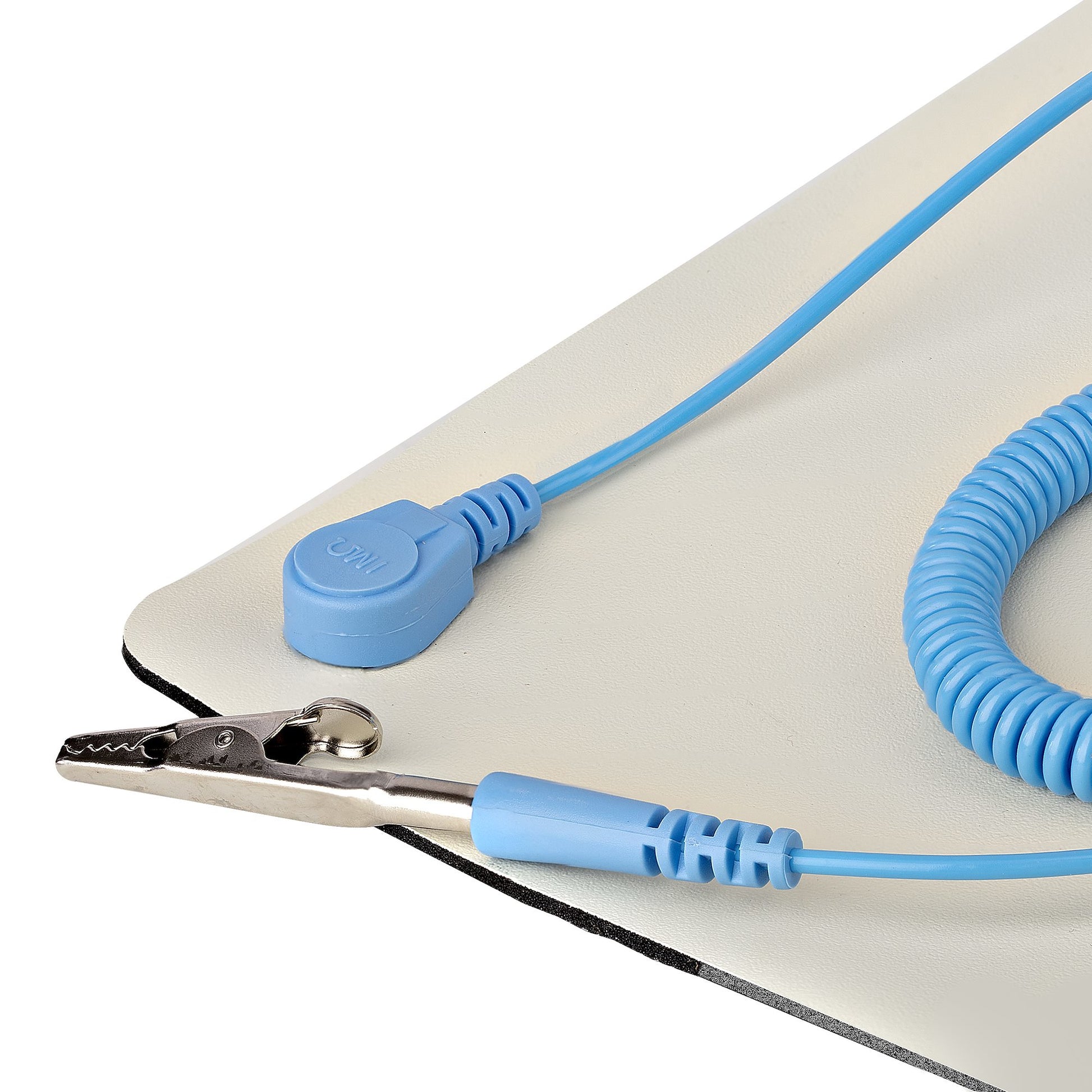 StarTech.com ESD-Matte – 120 × 60 cm, inkl. Erdungskabel mit Krokodilklemme, PVC