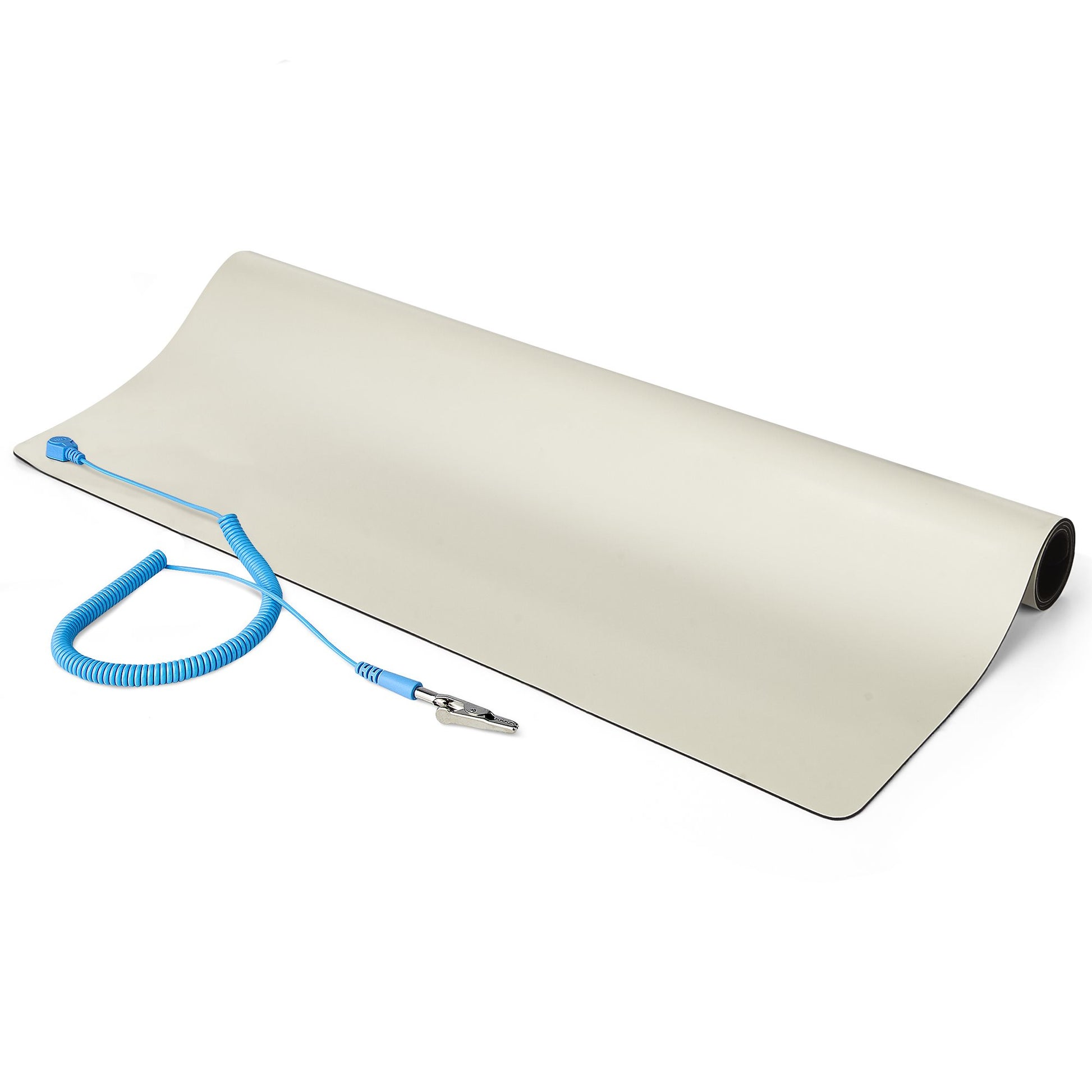 StarTech.com ESD-Matte – 120 × 60 cm, inkl. Erdungskabel mit Krokodilklemme, PVC