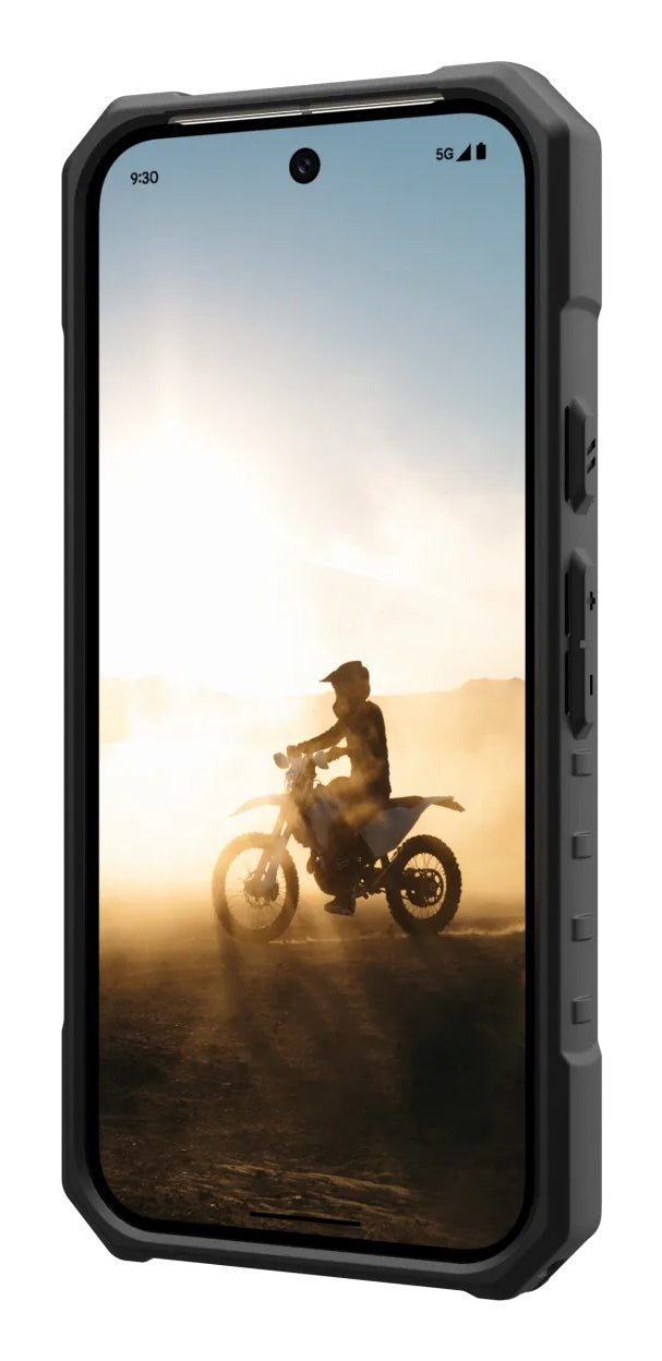 Urban Armor Gear UAG Pathfinder Backcover – für Google Pixel 9, TPU, Schwarz, bis 5,4 m sturzsicher