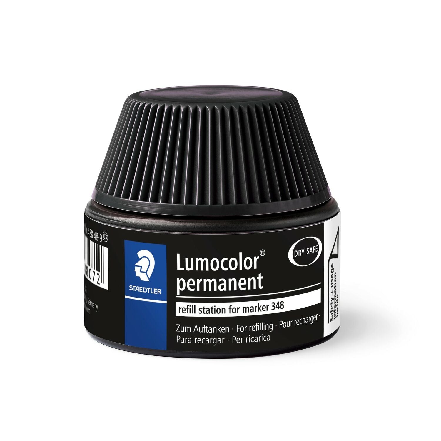 Staedtler Lumocolor Permanentmarker Nachfülltinte – Schwarz, für Lumocolor 342, 348