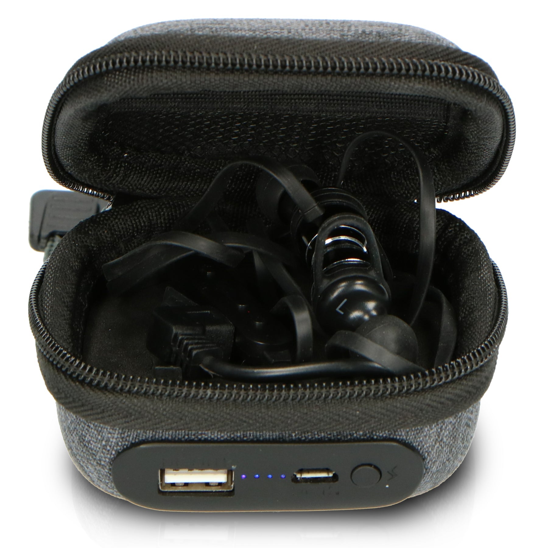 Lenco EPB-160BK In-Ear Kopfhörer – Stereo, BT 5.0, mit Ladecase, Schwarz