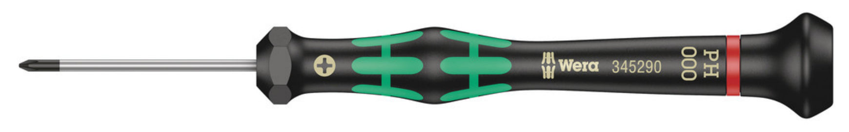 Wera Präzisions-Schraubenzieher-Set PH 000, 1-teilig, 40 mm, 05345290001