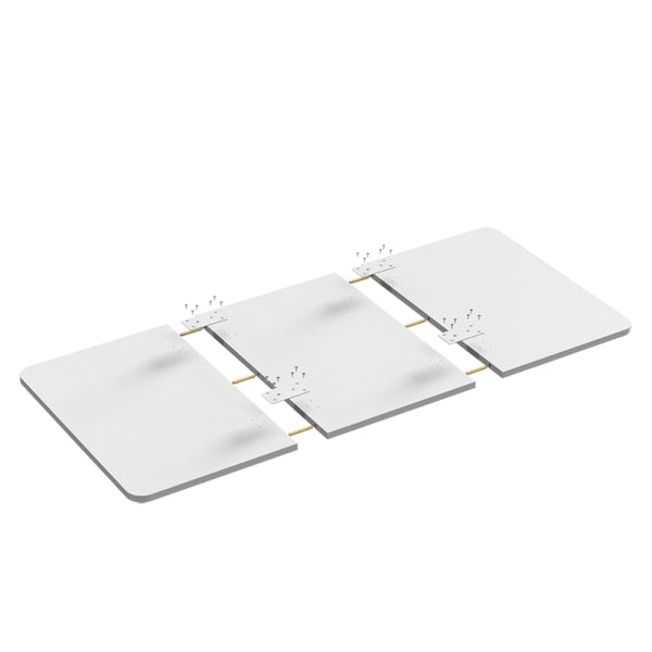 LogiLink Tischplatte EO0038 – 600 × 1200 × 18 mm, weiss, Holz, für EO0001, EO0001G, EO0001W (unter anderem)