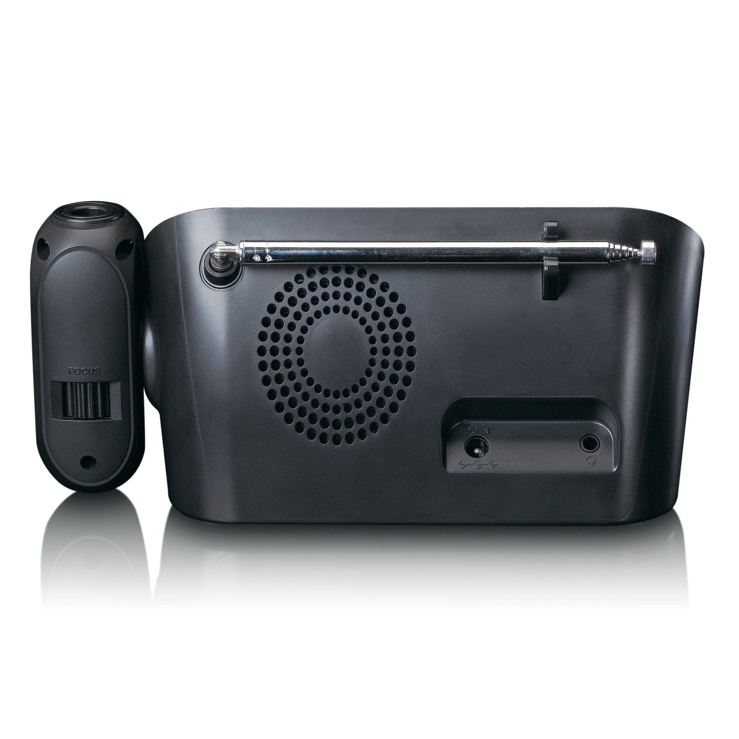Lenco CR-615BK – Radiowecker – DAB+, UKW, Netzbetrieb – Schwarz