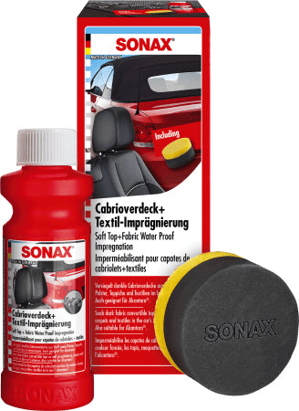 Sonax Imprägnierung – für Cabrioverdeck & Textil – 250 ml