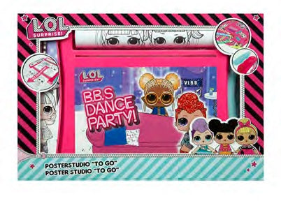 Undercover Posterstudio to go – Mal-Set – LOL Surprise – 10,5 m, 70 Poster – LOLO4053