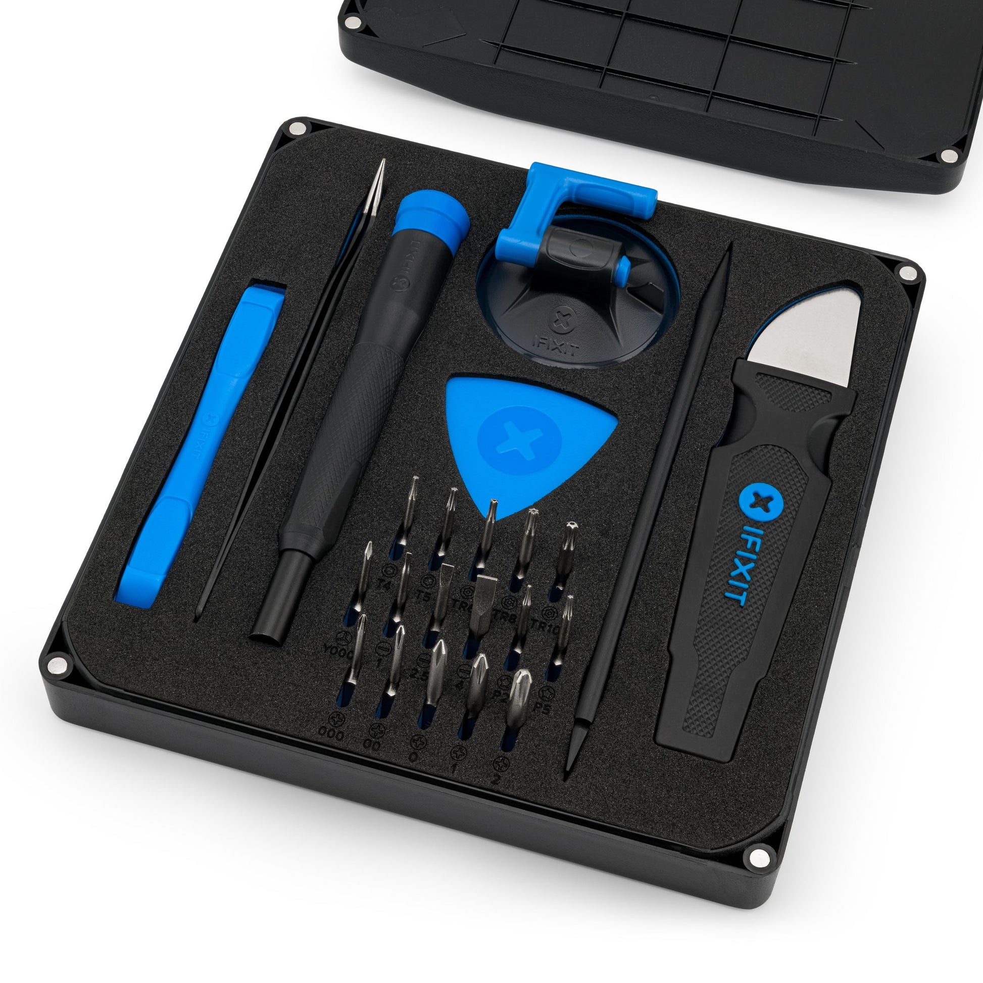 iFixit Essential Elektronik-Reparaturset – 13-teilig, Bits: Pentalobe, Phillips, Torx, ESD – für Smartphone