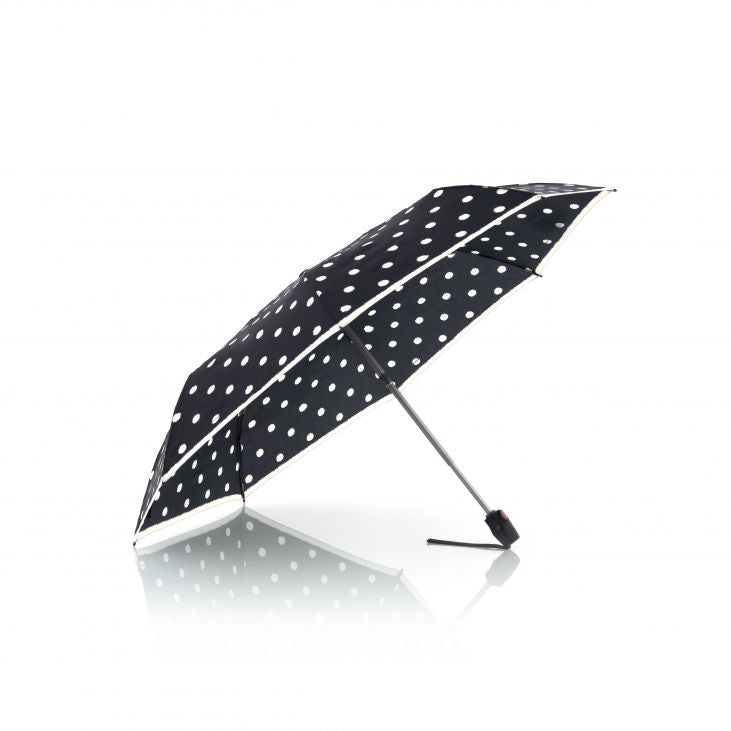 Knirps Taschenschirm T.200 – Automatik (auf/zu) – Ø 97 cm – schwarz – windfest – Aluminium, Stahl, Fiberglas