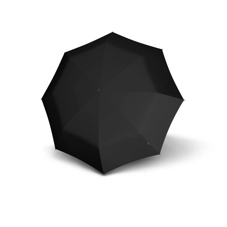 Knirps T.200 Taschenschirm – Auf/Zu-Automatik, Ø 97 cm, L 28 cm – Schwarz – Windfest