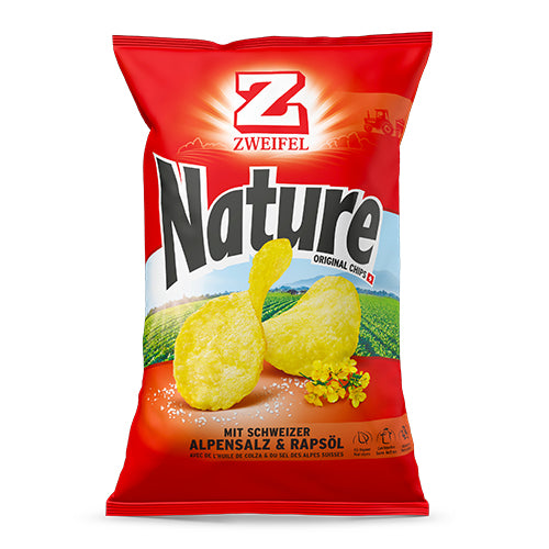 Zweifel Chips – Original, vegan, glutenfrei, Beutel, 30 g