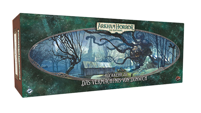 Fantasy Flight Games Arkham Horror: Rückkehr zu Dunwich – Erweiterung, für Arkham Horror LCG, 1–2 Spieler
