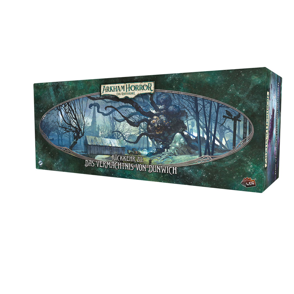 Fantasy Flight Games Arkham Horror: Rückkehr zu Dunwich – Erweiterung, für Arkham Horror LCG, 1–2 Spieler