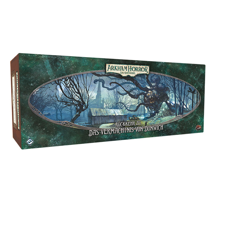 Fantasy Flight Games Arkham Horror: Rückkehr zu Dunwich – Erweiterung, für Arkham Horror LCG, 1–2 Spieler
