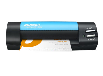 Plustek MobileOffice S602 – Mobiler Scanner, A6, 1200 dpi, USB, für Windows