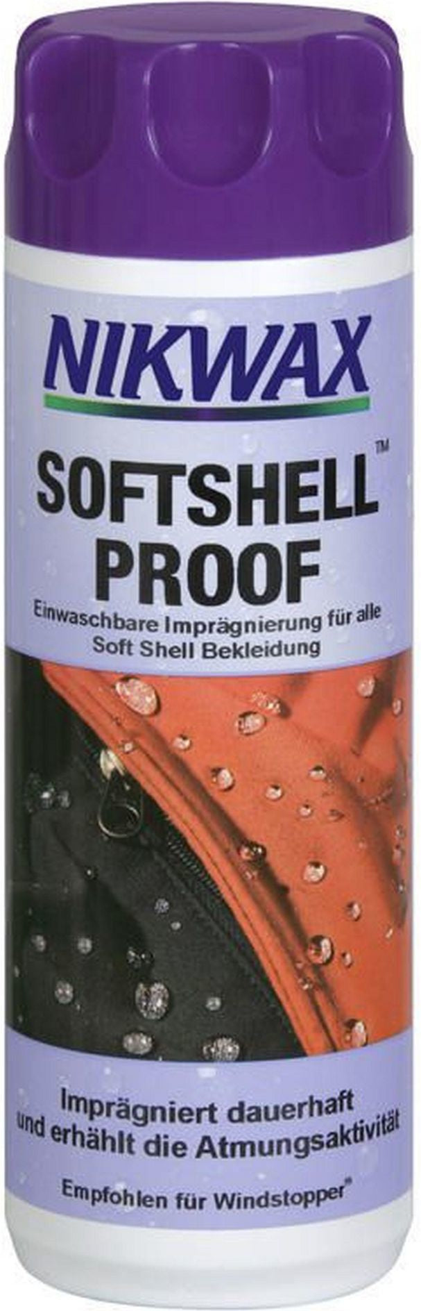 Nikwax Imprägnierung für Softshell Proof Wash-In – 300 ml – biologisch abbaubar