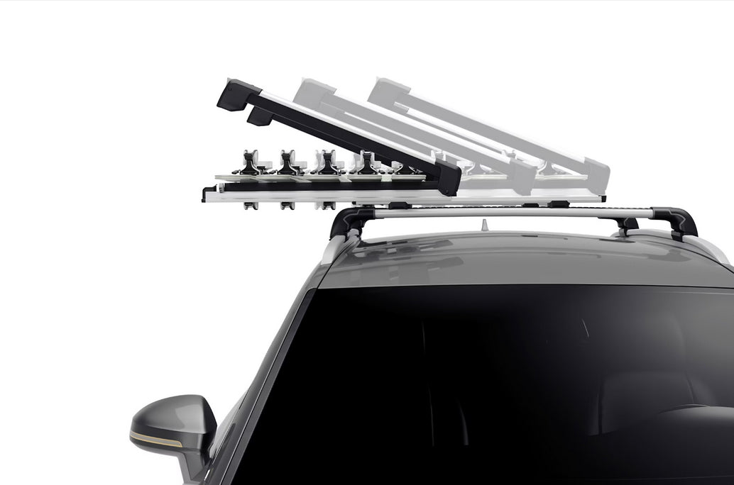 Thule Skiträger SnowPack Extender – für Thule WingBar, SlideBar & SquareBar – 87 × 7 × 14 cm