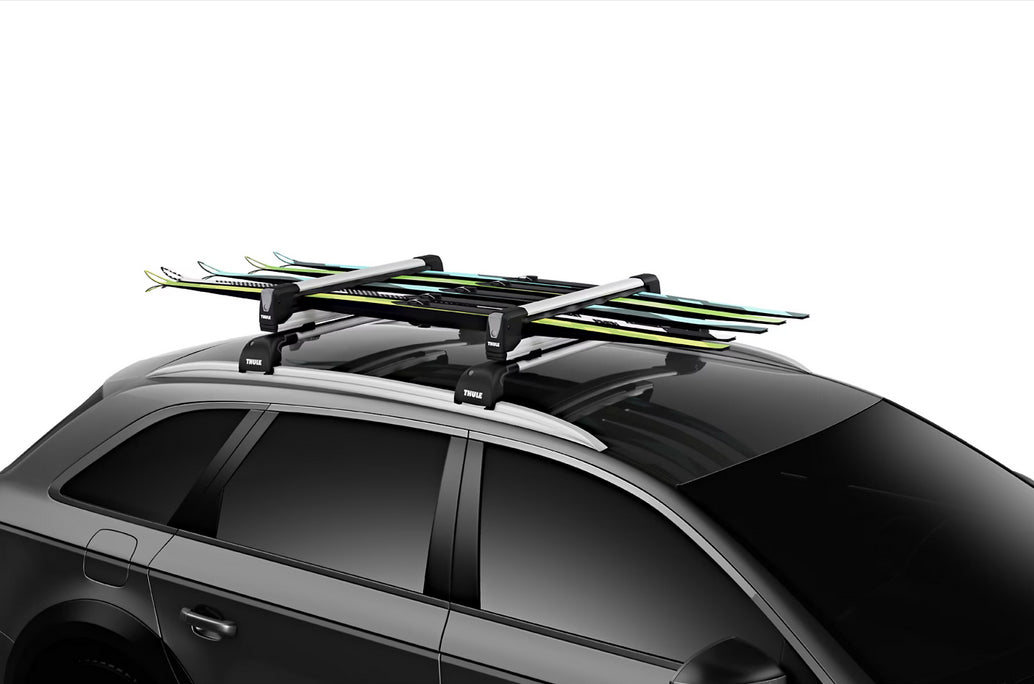 Thule Skiträger SnowPack Extender – für Thule WingBar, SlideBar & SquareBar – 87 × 7 × 14 cm