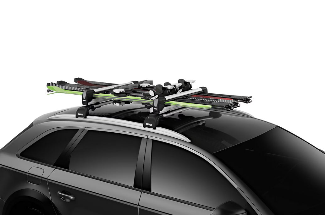 Thule Skiträger SnowPack Extender – für Thule WingBar, SlideBar & SquareBar – 87 × 7 × 14 cm