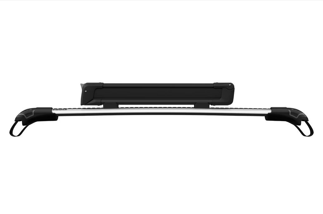 Thule SnowPack Skiträger – für 6 Skier & 4 Snowboards – 87 × 7 × 10 cm – schwarz, abschliessbar