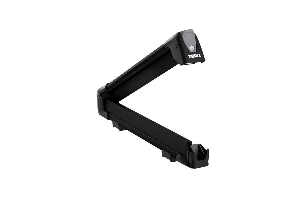 Thule Skiträger SnowPack – abschliessbar – für WingBar/SlideBar/SquareBar – 4 Skier, 2 Snowboards – schwarz