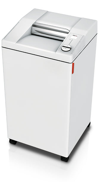 Ideal 2604/CC – Aktenvernichter, DIN P-4, Partikelschnitt 4 × 40 mm, 23 Blatt, 100 l, A4