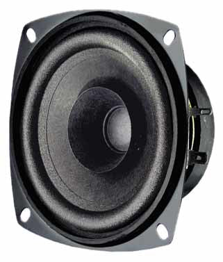 Visaton FR 10 – Breitbandtreiber – 4 Ω, 30 W, Rund, 4″, Schwarz
