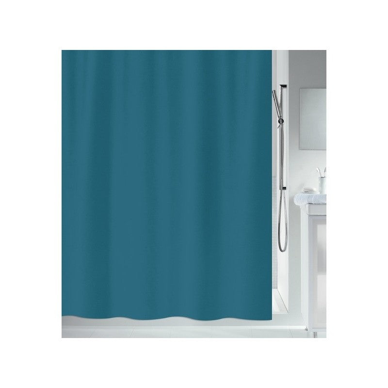 Spirella PRIMO Duschvorhang – 240 × 200 cm – Blau – Polyester