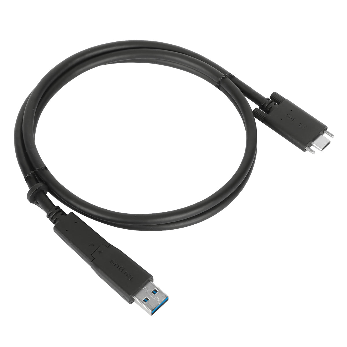 Targus USB-C auf USB-C Kabel – USB 3.2 Gen 2 (10 Gbit/s) – 1,8 m – Schwarz – für DOCK180, DOCK190 und mehr
