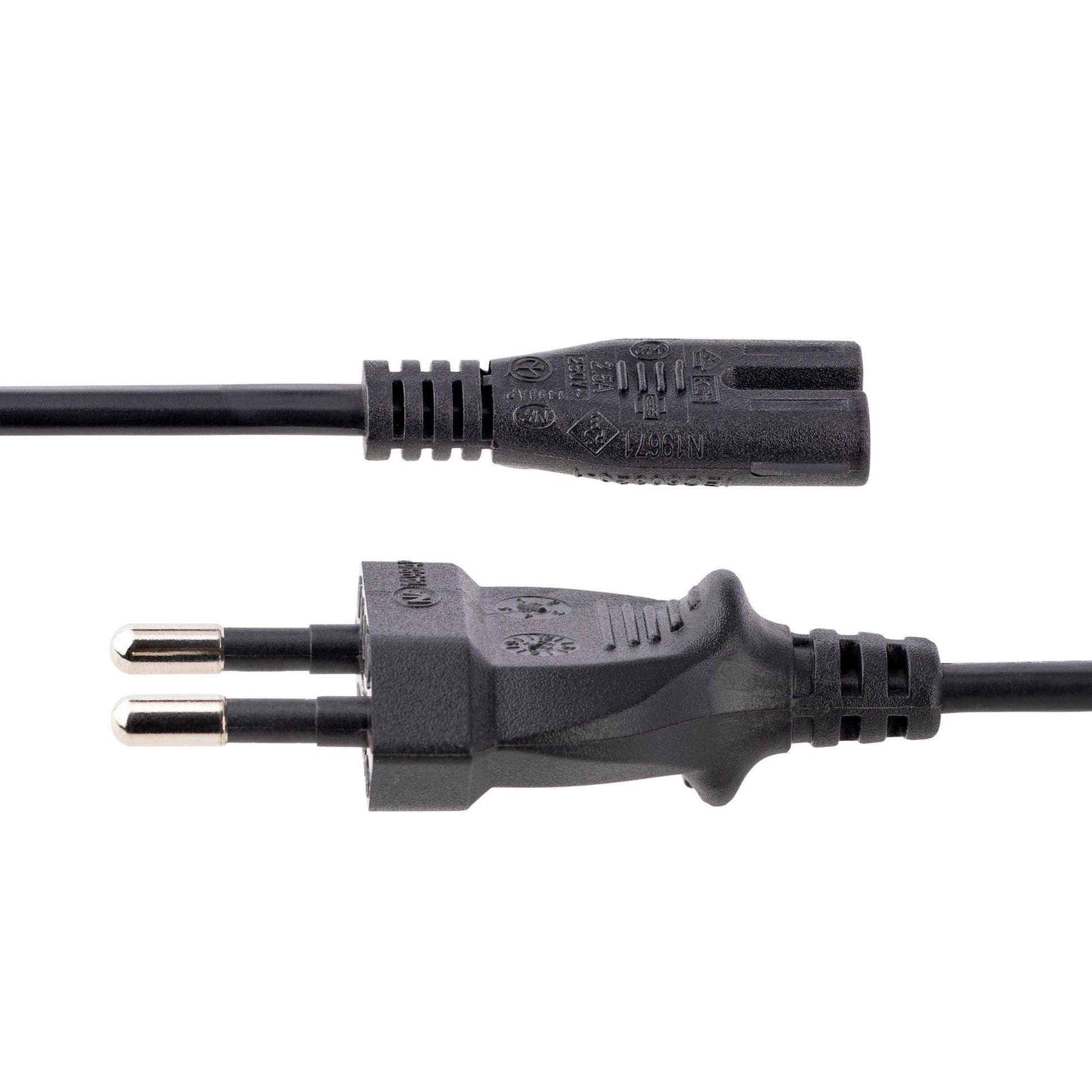 StarTech.com Netzkabel, Eurostecker (Typ C) auf IEC C7