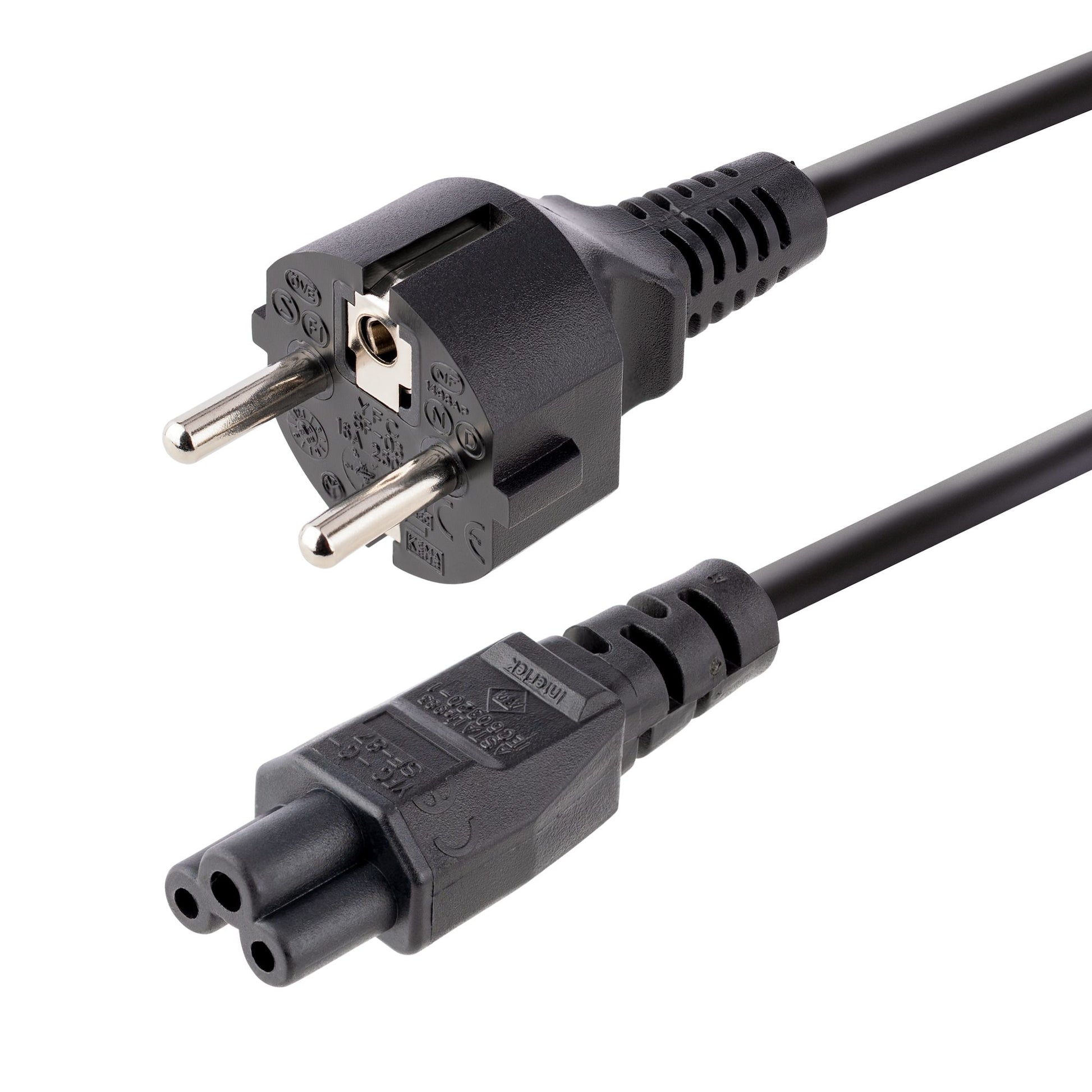 StarTech.com Netzkabel, Schuko (Typ F) auf IEC C5, 18 AWG
