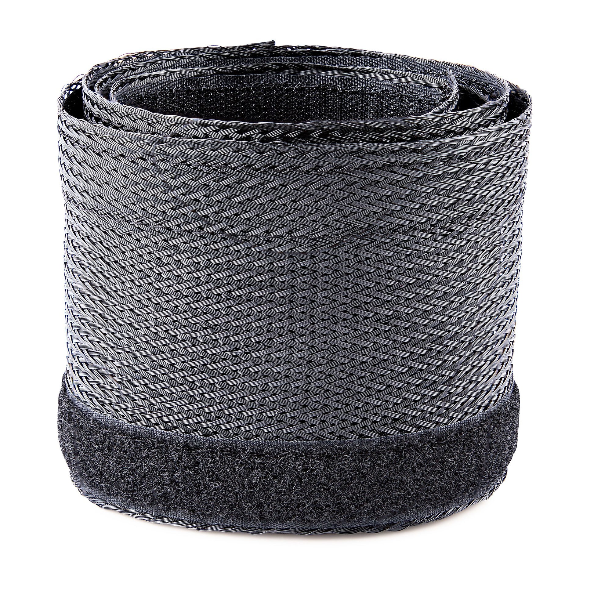 StarTech.com Kabelmuffe – 90 mm × 3 m – Kürzbar, hochbelastbar – Nylon/Polyester – Schwarz