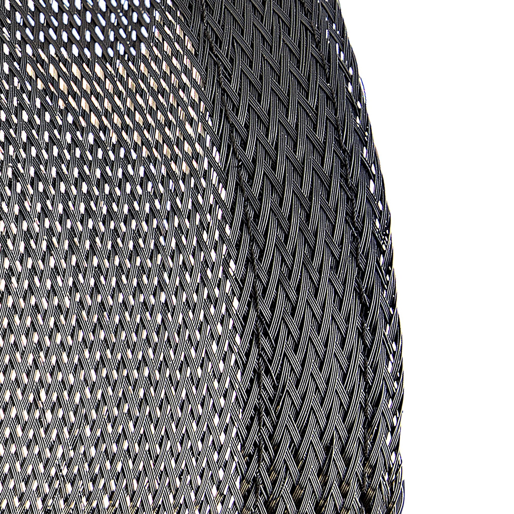StarTech.com Kabelmuffe – 90 mm × 3 m – Kürzbar, hochbelastbar – Nylon/Polyester – Schwarz