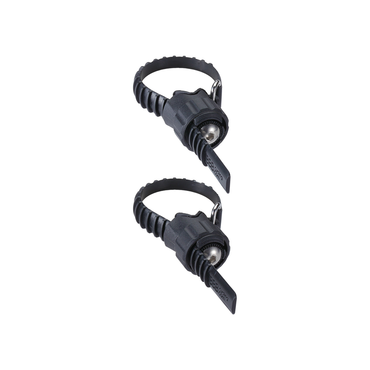 BBB Cycling BBB – Flaschenhalter – beidseitig – für Rahmendurchmesser 10–80 mm – schwarz – PP/TPR – 2 Stk.