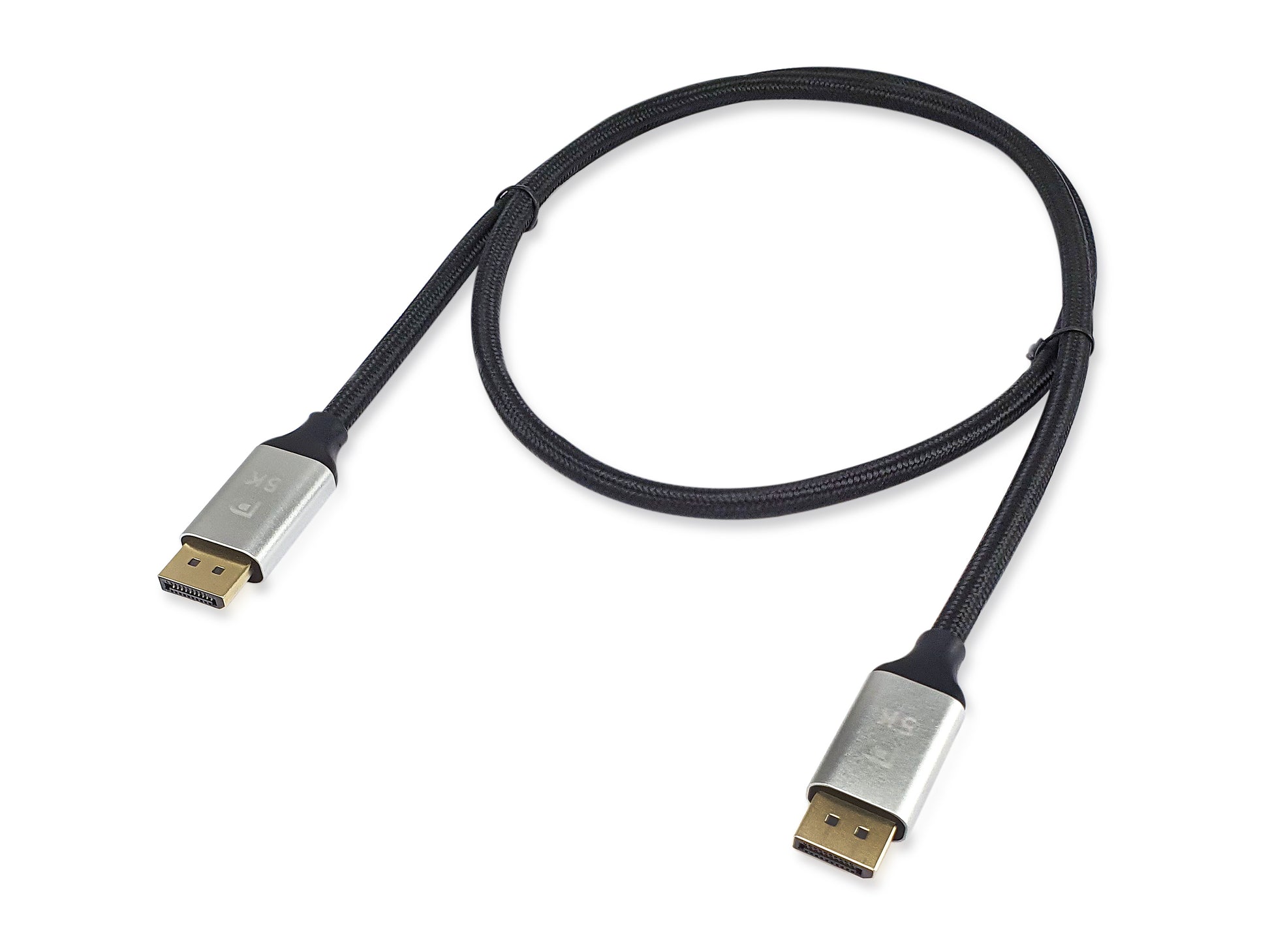 Equip DisplayPort Kabel – DP 1.4 – 8K 60 Hz – 3 m – Aluminium/Schwarz