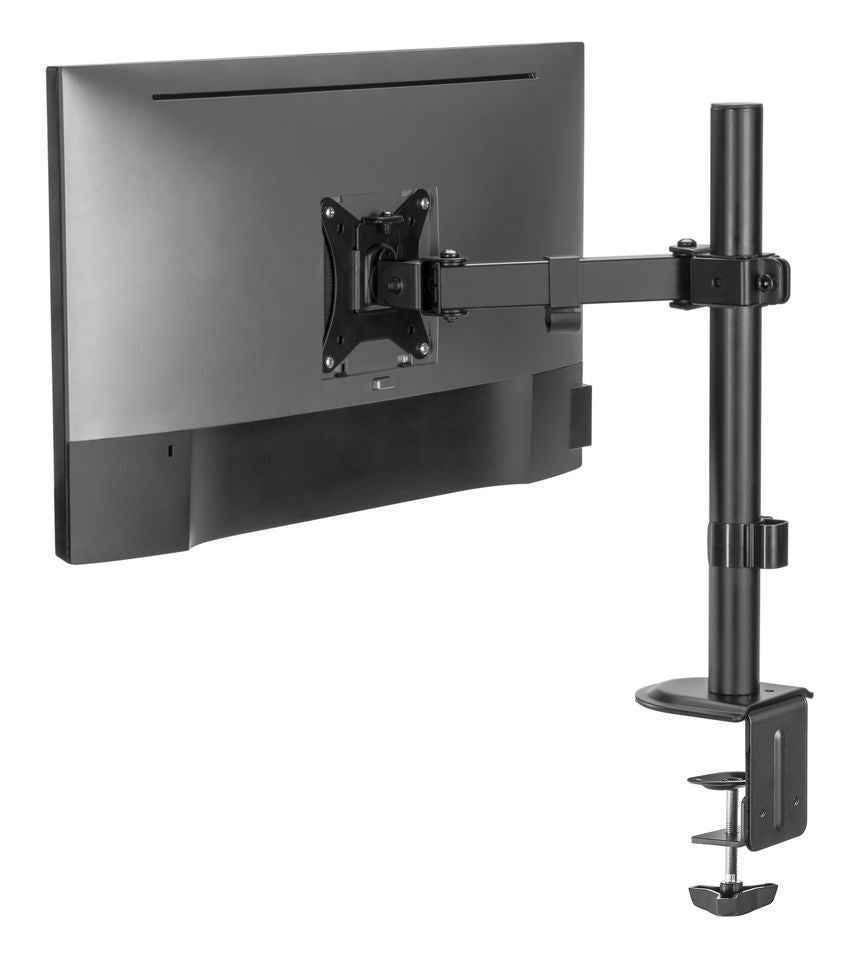 Equip 650156 – Monitorarm Tischhalterung – Klemme/Durchführung – 1 Monitor – 17–32″ – VESA 75×75/100×100 mm
