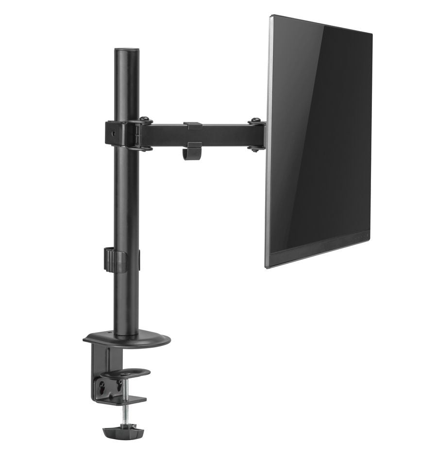 Equip 650156 – Monitorarm Tischhalterung – Klemme/Durchführung – 1 Monitor – 17–32″ – VESA 75×75/100×100 mm