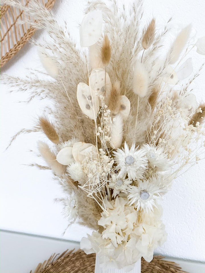 Soli Collection Trockenblumen – Weiss – 60 cm