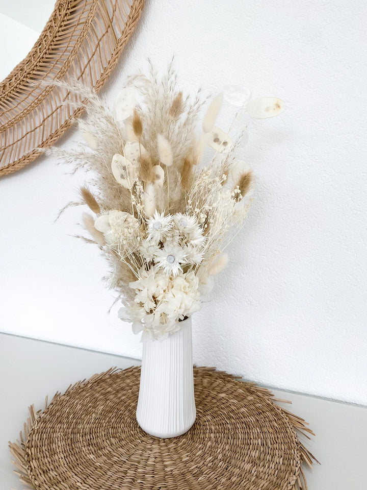 Soli Collection Trockenblumen – Weiss – 60 cm