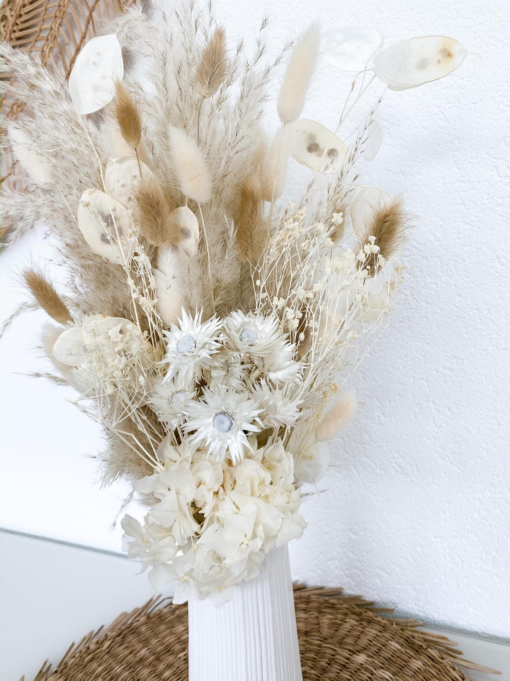 Soli Collection Trockenblumen – Weiss – 60 cm