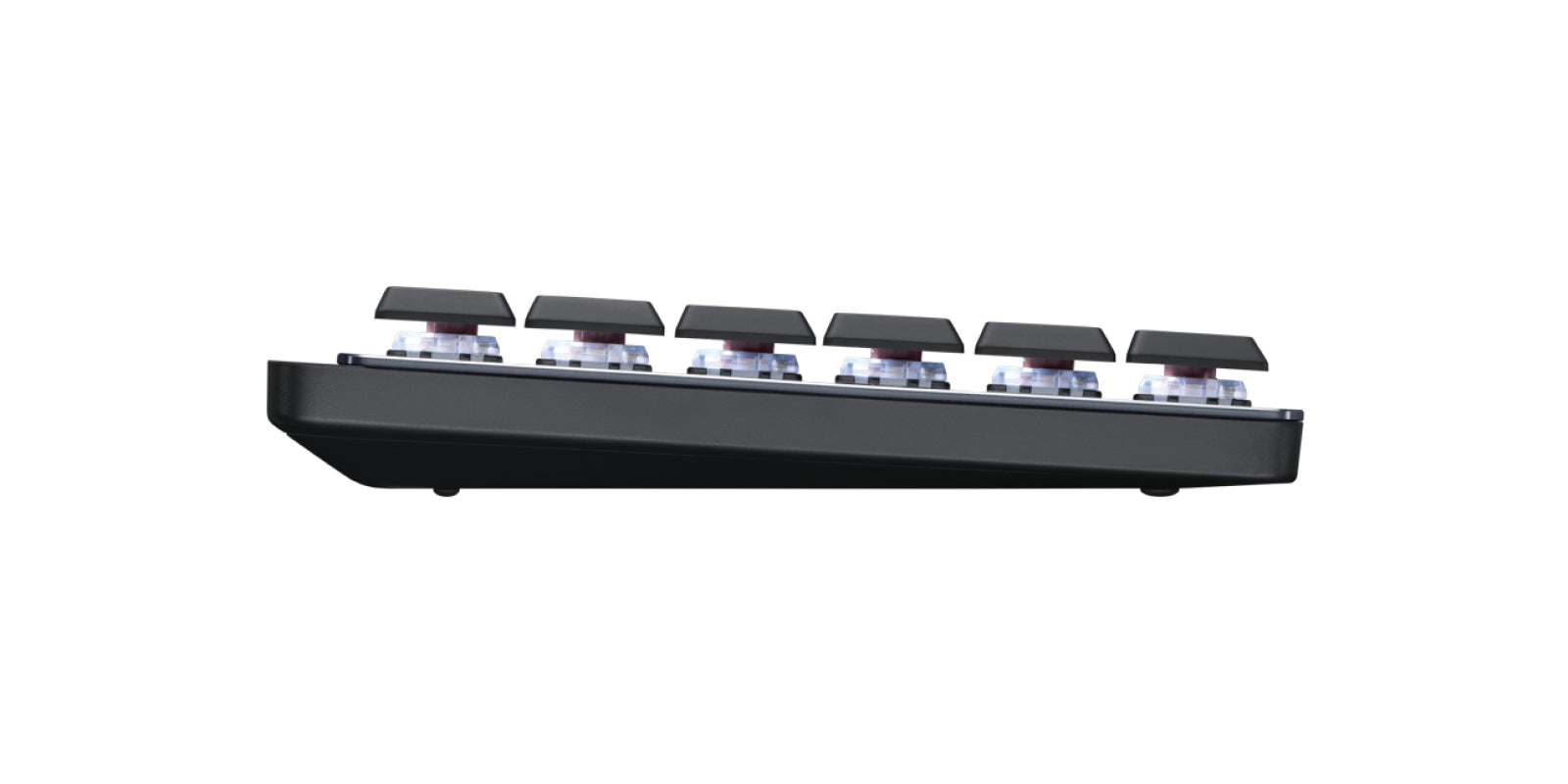 Logitech MX Mechanical – Tastatur, kabellos, CH-Layout (DE-CH), mechanisch, beleuchtet, Dunkelgrau