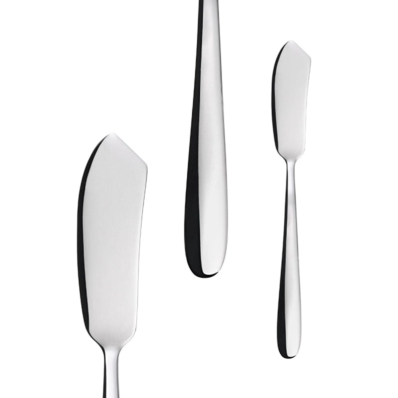Sola Basic Alpha Filetiermesser – 2er-Set, 7,8 cm, Glatter Schliff, Edelstahl, spülmaschinenfest