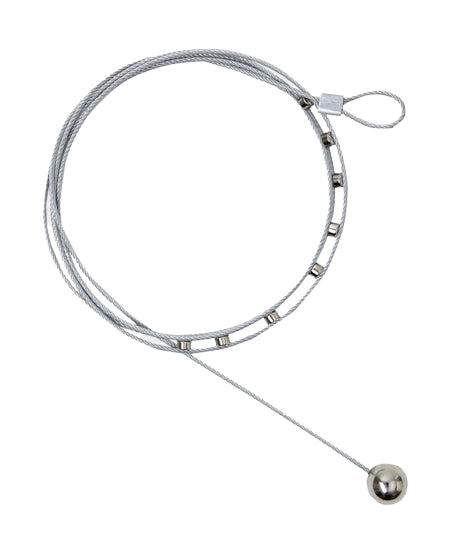 I am Creative Fotoseil – 1,5 m – 8 Magnete – Metall, Silber