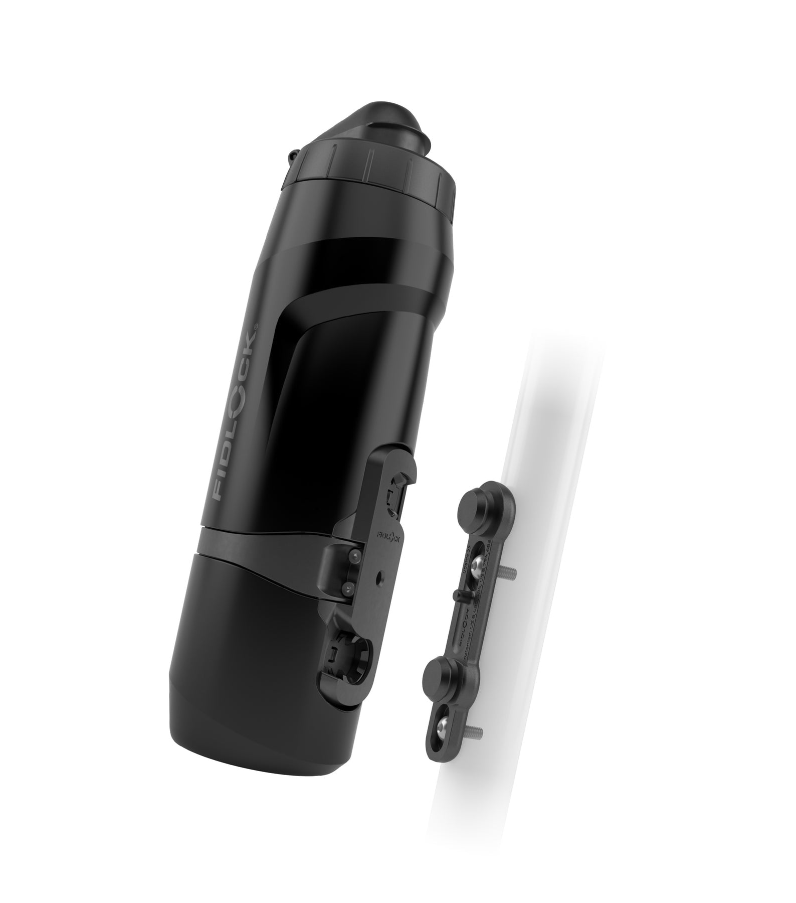 FIDLOCK Twist Trinkflasche 800 ml – für Fahrrad, Polypropylen (PP), Schwarz