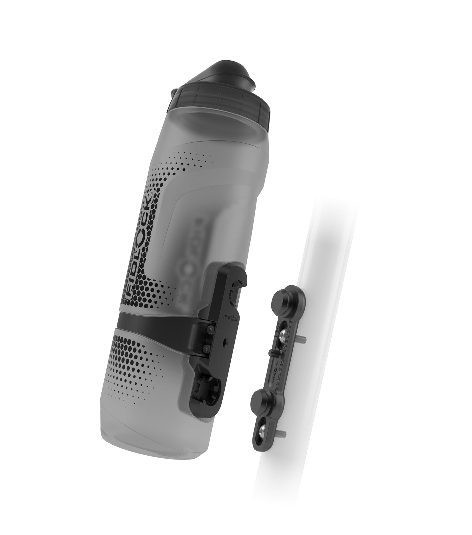 FIDLOCK Twist Trinkflasche 800 ml – Polypropylen (PP), BPA-frei, Schwarz